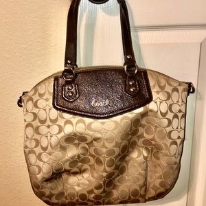 Coach Ashley Signature North/South Satchel